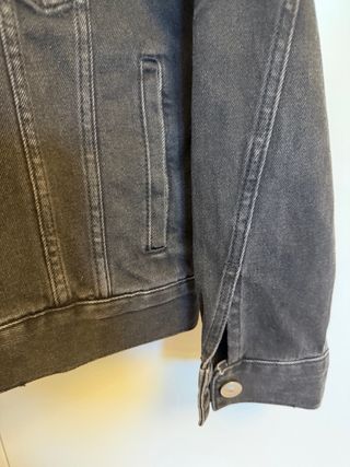 Chaqueta vaquera H&M negra Talla 34