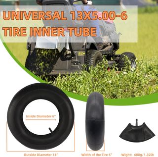 Paquete de 2 cámaras de aire de 13 x 5,00-6, 13 x