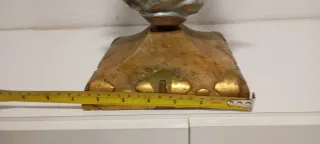 Vergine di legno con angeli