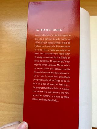 LA HIJA DEL TUAREG, DE PACO VALLADARES