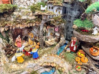 Belén artesanal, pieza única