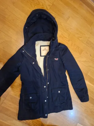 Chaqueta Hollister Azul Talla L