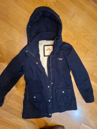 Chaqueta Hollister Azul Talla L