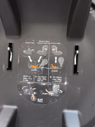 Base 360 y Silla Cybex