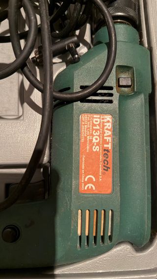 Caja Herramientas Taladro Radial Lijadora Krafttec