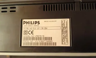VIDEO VHS PHILIPS VR-675