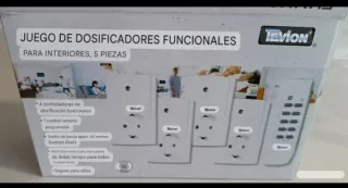 Set Enchufes Inalámbricos TEVION 5 Piezas