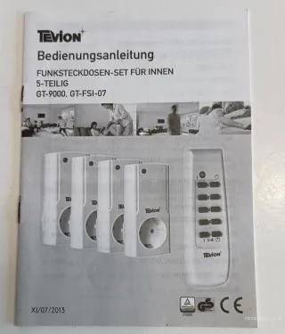 Set Enchufes Inalámbricos TEVION 5 Piezas