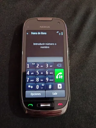 Móvil Nokia C7 Plata