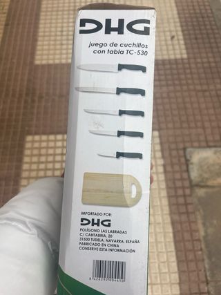 Set di coltelli DHG con tagliere