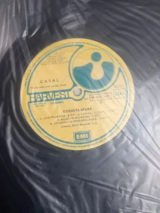 Tino Casal: Etiqueta Negra Vinilo