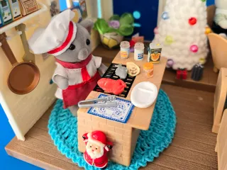 Seaside Restaurant Sylvanian Families