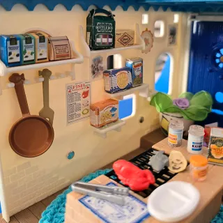 Seaside Restaurant Sylvanian Families