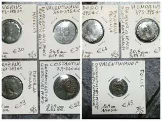 7 Monete Romane Per Alberto