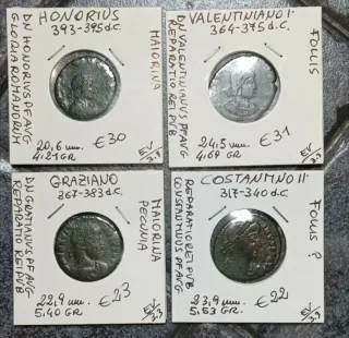 7 Monete Romane Per Alberto