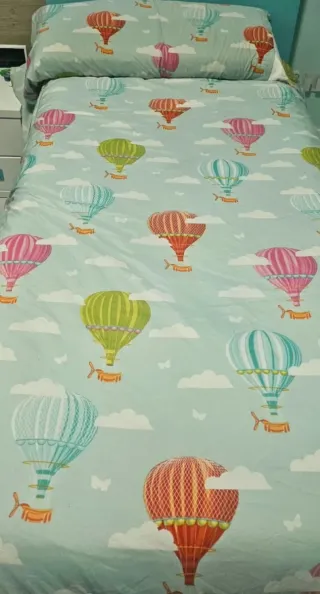 Funda Nórdica Cama 90 Globos Aerostáticos