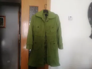 Abrigo verde mujer