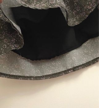 Vestido estampado flores verde y rosa