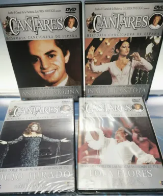 Colección DVD Cantares Copla Música Española