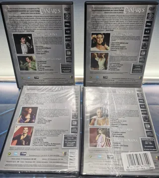 Colección DVD Cantares Copla Música Española