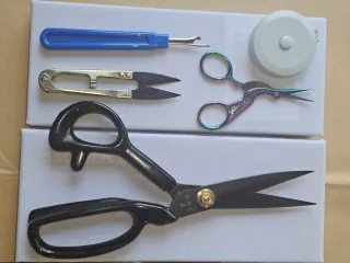 Set Tijeras Costura Profesional + Accesorios