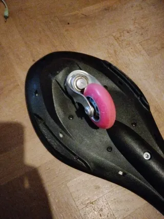 Waveboard rosa con diseño floral