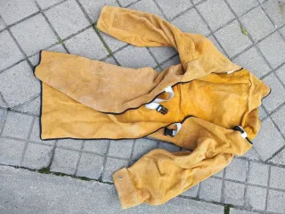 Delantal de cuero para soldar