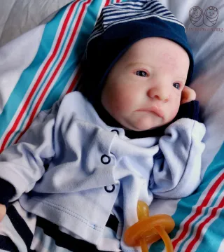 Bebé Reborn Silicona Levi Awake