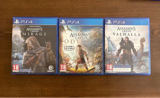 Juegos Assassin's Creed para PS4