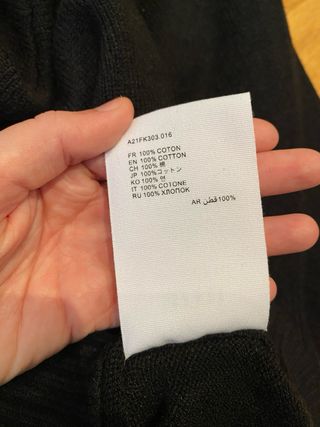 Jersey Ami Paris Negro Corazón Rojo