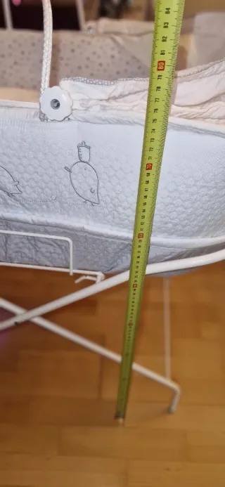 Cuna Moisés Bebé con Manta Nórdica