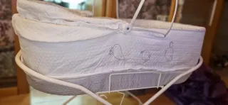 Cuna Moisés Bebé con Manta Nórdica