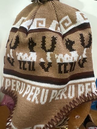 Gorro Peruano invierno Tejido