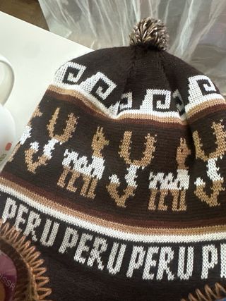 Gorro Peruano invierno Tejido