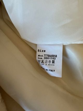 Cappottino lana beige