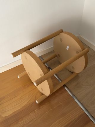 Mesita de noche Ikea Listerby madera