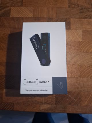 Ledger Nano X Wallet Criptovalute Blu Nuovo