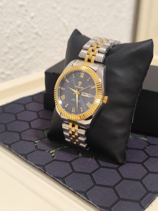 Orologio BINBOND Uomo Oro e Argento