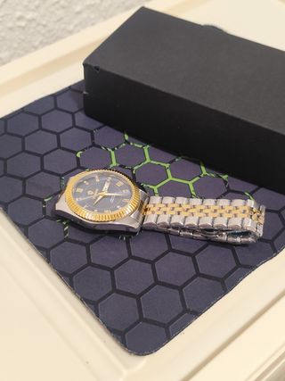 Orologio BINBOND Uomo Oro e Argento