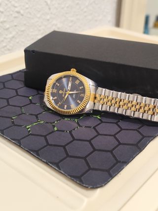 Orologio BINBOND Uomo Oro e Argento