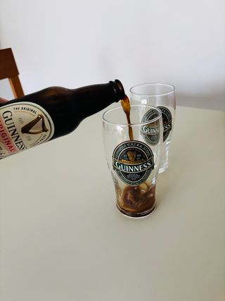 2 Vasos Guinness originales, comprados en Irlanda