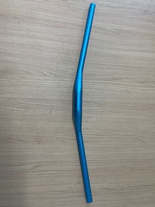 Manillar doble altura azul spank spoon 31.8 762mm