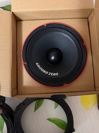 Woofer Ground Zero 20cm Neodimio GZCM 8 ON PRO