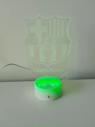 Lámpara FC Barcelona LED