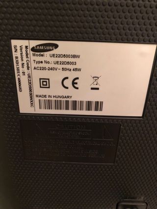 Samsung TV 21 pulgadas