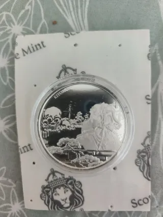 1 Onza Plata Samurai Archives 2018 Blister