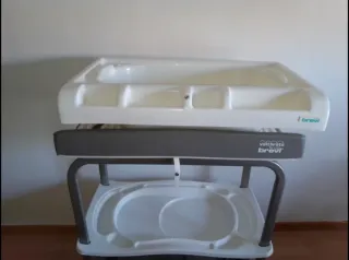 Bañera de bebé con cambiador Madrid