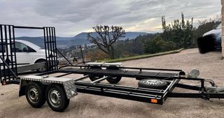Remolque porta coches ligero