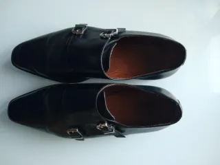 Scarpe Corneliani Pelle Nere 40.5