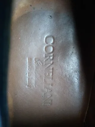 Scarpe Corneliani Pelle Nere 40.5